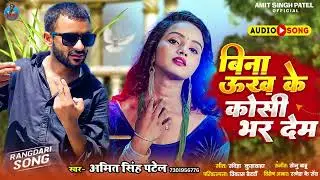 बिना उख के कोसी भर देम | Amit Singh Patel | Bina Ukh Ke Kosi Bhar Dem | Naya Rangdari Gana 2024