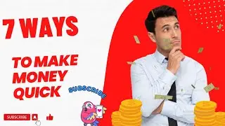 7 Easy Ways to Make Money Quick | #money #makemoneyonline #makemoney #quickmoney