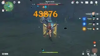 Genshin Impact Maguu Kenki Boss Fight (Yoimiya Team)