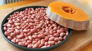 Don't deep-fry the peanuts, add a piece of pumpkin