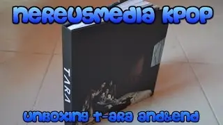T-ARA AND&END unboxing