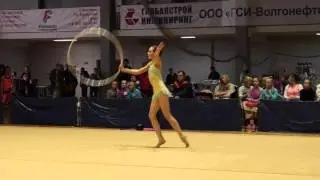 Художественная гимнастика/Метелица 2016/Александра Чесун/обруч
