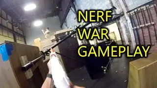 Parkour Nerf War Arena - Tower Defense Ep. 4 (Gameplay FPV w/ Modded Sentinel)