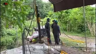 AK60 Anchor Drilling Rig in Action: Water Well Drilling in Africa
