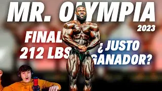 ¿¿TONGAZO?? | FINAL 212 LBS MR. OLYMPIA 2023