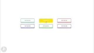 Button Stripe Hover Effect With HTML and CSS