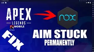 How to Fix aim stuck in NOXP LAYER Permanently | How to fix aim stuck in Apex Legendes Mobile