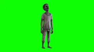 Zombie Green Screen | Free Green Screen | Green BackGround Screen (No Copyright)