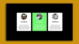 Responsive Services Section Design with HTML & CSS only with Flexbox