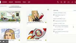 Changing Schoology Dashboard