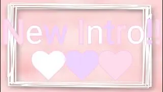 New INTRO!💖💕 (I made) ||Pink Cat Amina||