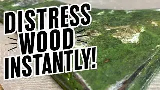 DIY Vintage Wood: Easy Tutorial with Baking Soda & Vinegar