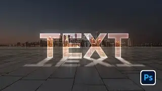 Photoshop Tutorial - Light Text Effect Glowing Text Effect in Photoshop