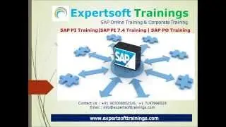 SAP PI 7.4 Training | SAP PI Training USA | SAP PO Training UK