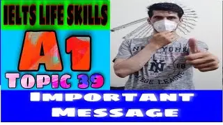 IELTS Life Skills A1 Speaking | Important Topic | #39 | 2021 | By TFLS