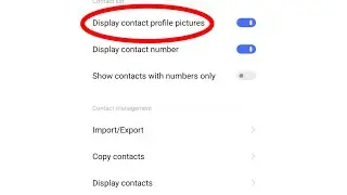 Display Contact Profile Picture ? Vivo Phone Display Contact Profile Picture ?