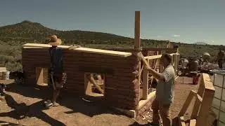 Building a sustainable hyper adobe home for single mother and son - donate!
