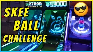 THE HARDEST SKEE BALL CHALLENGE EVER!!!