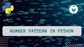 How to print number pattern #numberpattern #patternprinting