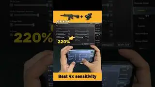 🔥4X Zero Recoil sensitivity | 4x no Recoil Spray | 4x Zero Recoil Sensitivity with non Gyroscope
