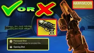 HOW OVERPOWERED IS THE HAWKMOON? (Destiny 2 PVP)