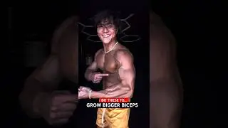 Do these to grow bigger biceps // dumbbells only