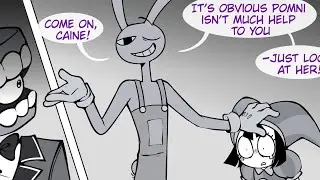 Jax saves Pomni from Caine 🎩 | The Amazing Digital Circus Comic Dub