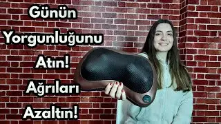 Günün Yorgunluğunu Atın!  Relax Masaj Yastığı İncelemesi - Teknoloji Dünyası