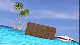 cinema 4d sea - Free Footage - cartoon