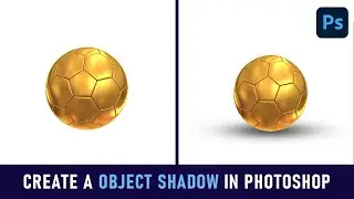 How to create a object shadow in photoshop