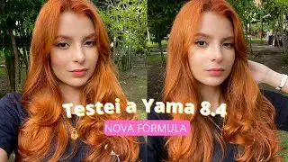 Tinta Yamá 8.4 Fórmula Nova| Testanto Tinta Ruiva