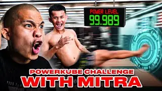 ATLET PON MUAY THAI INDONESIA MITRA TEMAN KKAJHE, TES KEKUATAN DI POWERKUBE !?