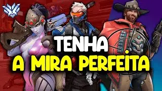 COMO MELHORAR A MIRA NO OVERWATCH 2 - DICAS DE SENSIBILIDADE E TREINO