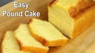Pound Cake Recipe | How to Make Pound Cake at Home