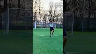 Nerd playing football…🤓⚽️