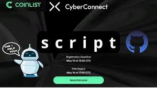 CyberConnect Tokensale on Coinlist | Auto Reply Script