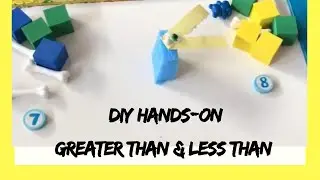 #GreaterThan #LessThan How to teach comparing numbers to children