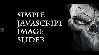 Simple Javascript Image Slider with Navigation Buttons