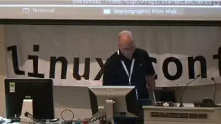 Stereographic film making and Linux