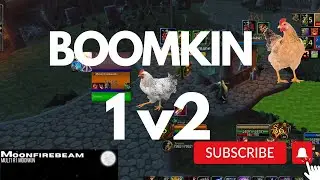 R1 Boomkin 1v2 Arena WotLK PvP (Three Games)