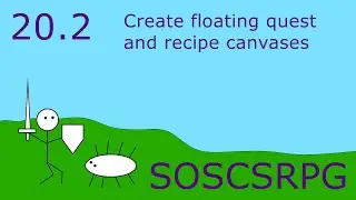 Lesson 20.2: Create floating quest and recipe canvases