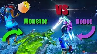 MONSTER VS. ROBOT (Full Battle) - Fortnite Showdown Event