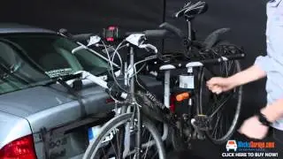3 Bike Rear Door Mounted Cycle Carrier: Land Rover Discovery 3