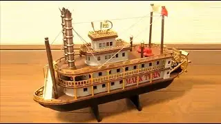 Solid State MARK TWAIN Riverboat AM transistor radio 蒸気船マークトウェイン型ラジオ「Riverboat」を聴いてみました。