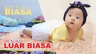 EDIT PHOTOSHOP ANAK SEPERTI STUDIO FOTO (REVIEW LAYER)