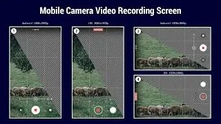 Mobile Camera Video Recording Screen || Download on Gumroad