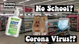 no school because of corona||Bloxburg Roleplay||LifeAsKit