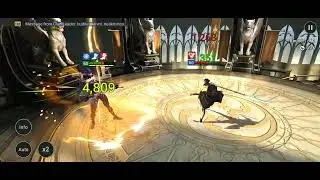 HellFreak (39 power) vs Lady Kimi (45 power) MANUAL fight
