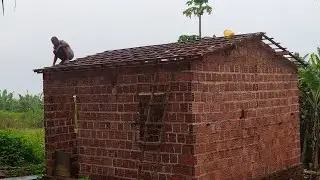 FINALIZAMOS O MADEIRAMENTO DA CASA DO GOBEU OLHA COMO FICOU