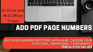 Add PDF page numbers Add page numbers into PDFs with ease. Choose your positions, dimensions